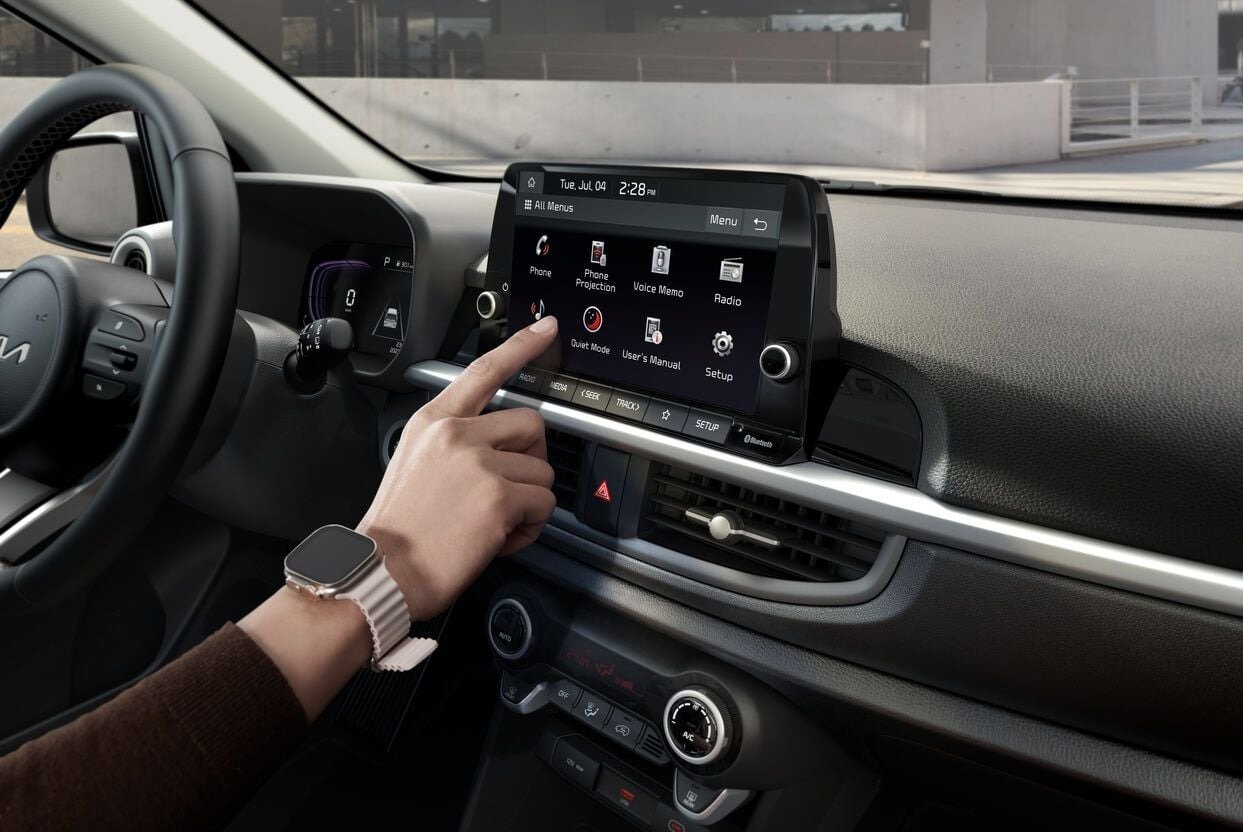 Kia Picanto — pantalla multimedia