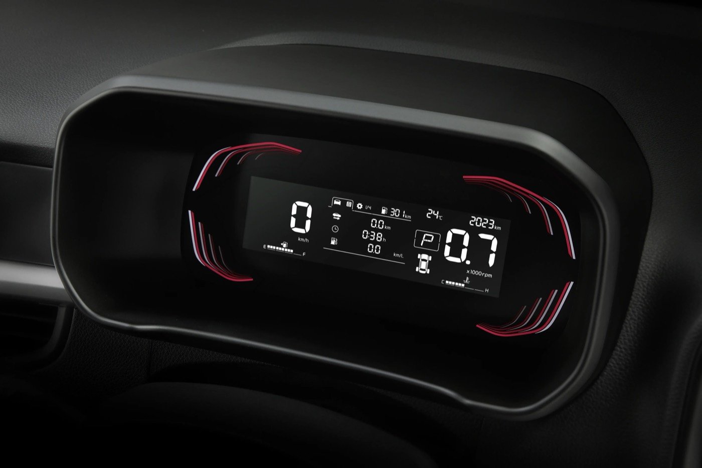 Kia Picanto — cluster digital