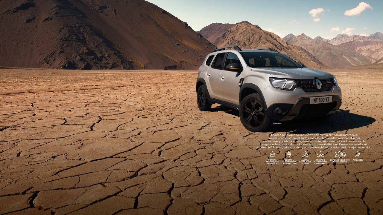 Renault Duster oficial frontal