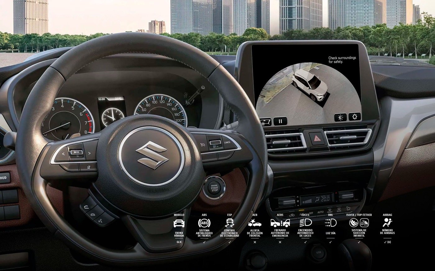 Suzuki Fronx tecnologia