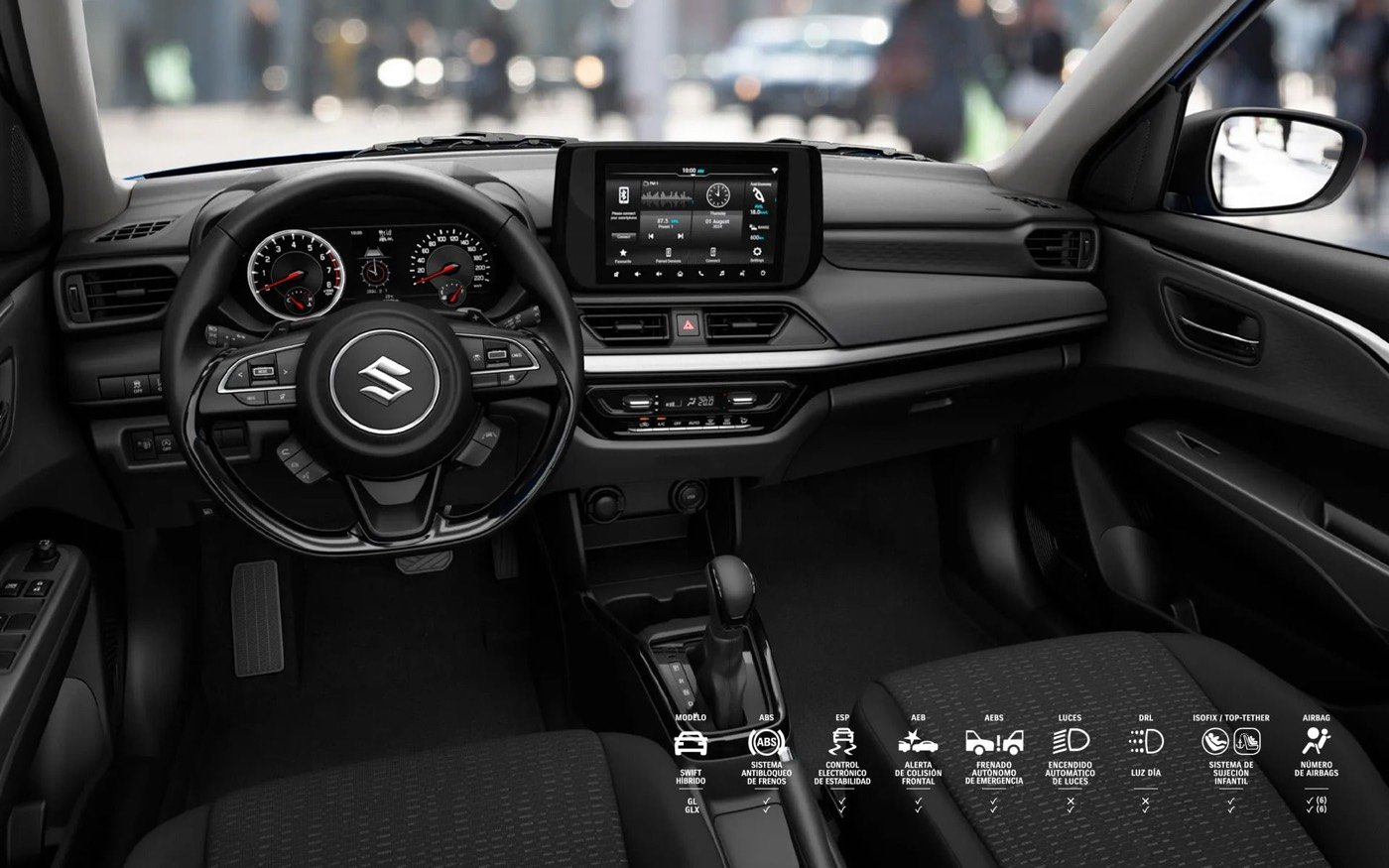 Suzuki Swift tecnologia