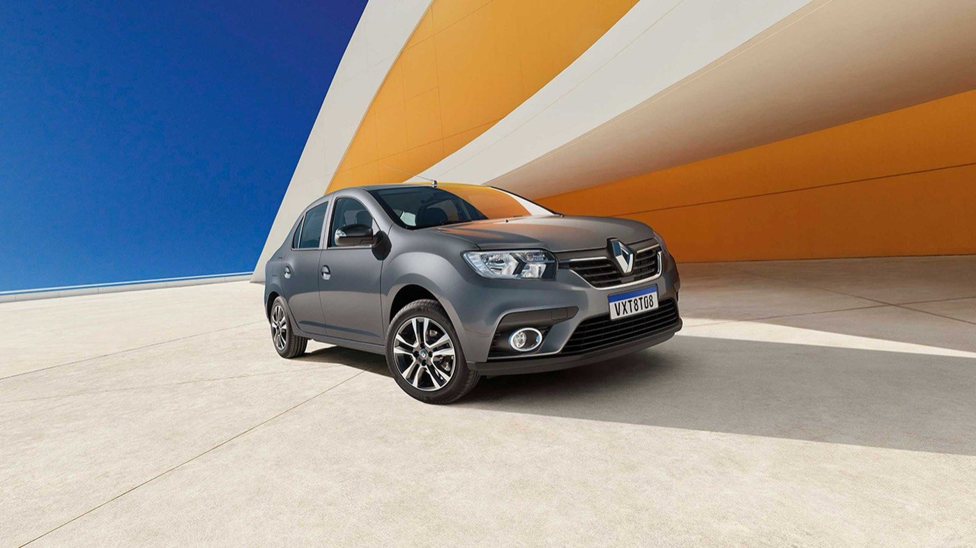 Renault Logan vista trasera
