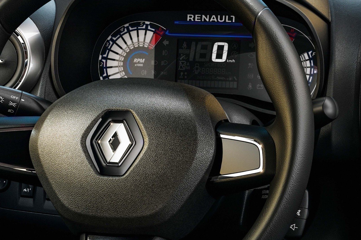 Renault Kwid — cuadro de instrumentos